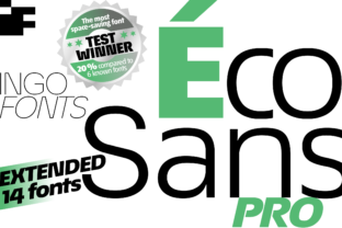 Éco Sans Pro Extended: A Bold Typeface for Modern Editorial Design
